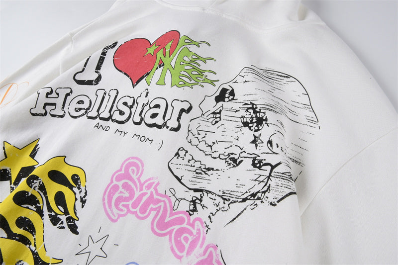 Hellstar Studios New Hoodie white