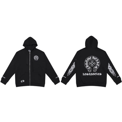 Chrome Hearts Zip Up Hoodie N5009