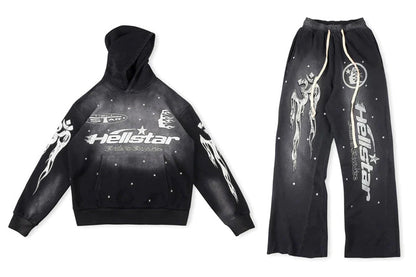 Hellstar Studios New Hoodie and Pants Set