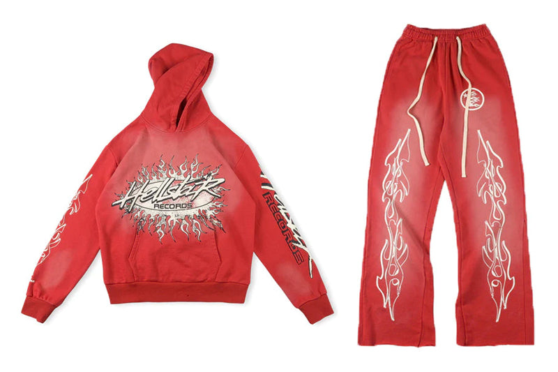 Hellstar Studios New Hoodie and Pants Set