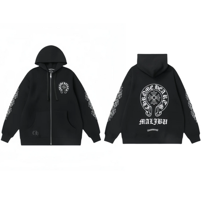 Chrome Hearts Zip Up Hoodie M8515