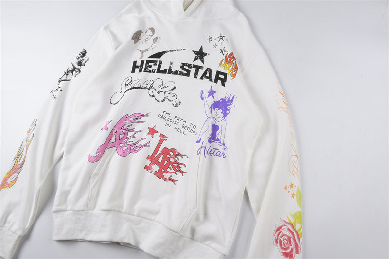 Hellstar Studios New Hoodie white