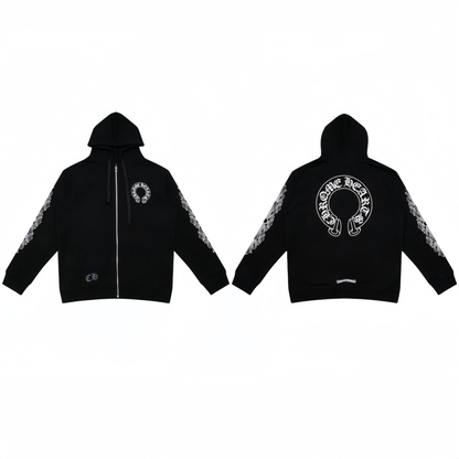 Chrome Hearts Zip Up Hoodie K5001