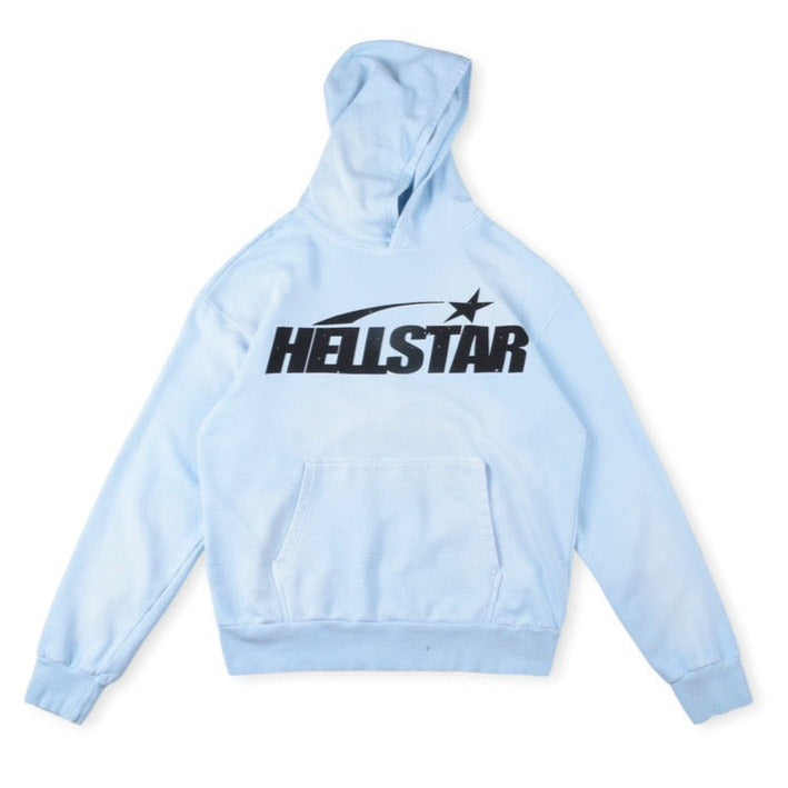 Hellstar Studios Blue Hoodie  New