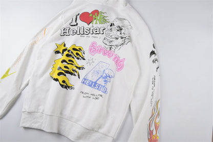 Hellstar Studios New Hoodie white