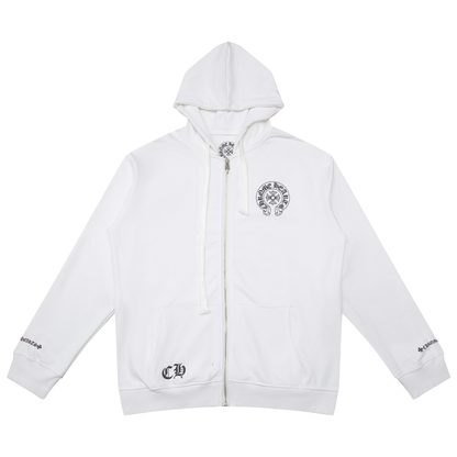 Chrome Hearts Zip Up Hoodie N5009