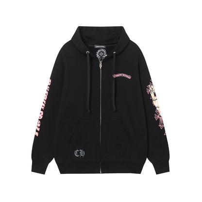 Chrome Hearts Zip Up Hoodie 9821