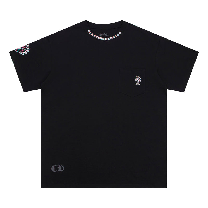 Chrome Hearts Neck Logo T-shirt K6022