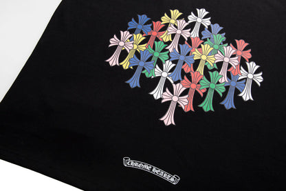 Chrome Hearts Multi Color Cross T-shirt K6052