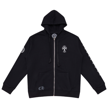 Chrome Hearts Zip Up Hoodie N5007