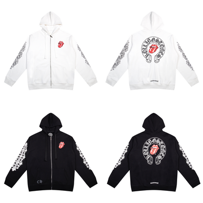 Chrome Hearts Zip Up Hoodie N5013