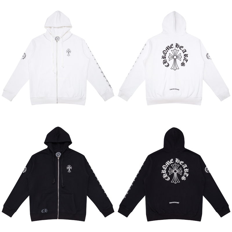 Chrome Hearts Zip Up Hoodie N5007