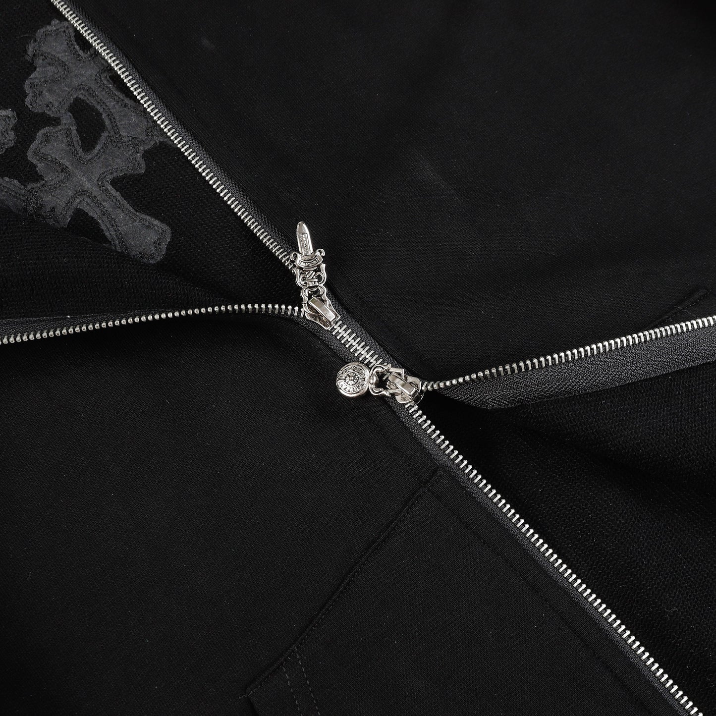 Chrome Hearts Zip Up Hoodie 9812