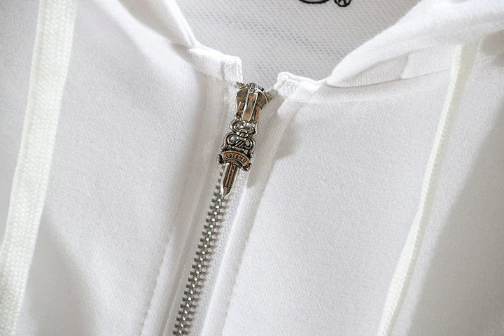 Chrome Hearts Zip Up Hoodie K5001