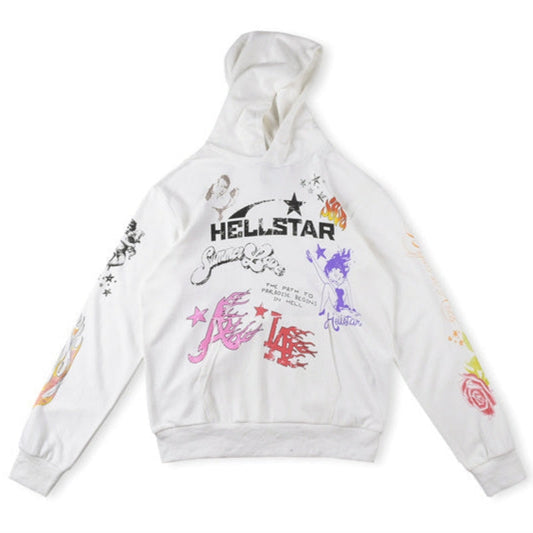 Hellstar Studios New Hoodie white